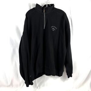Tommy Bahama 2XL XXL 1/4 Zip Pullover Sweater Relax 1000% Cotton